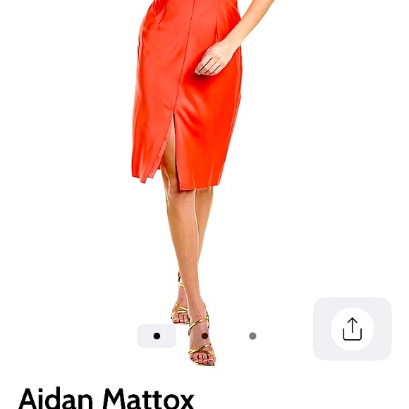 Knee length dress can be for date night or office with a pashmina. - Picture 1 of 2